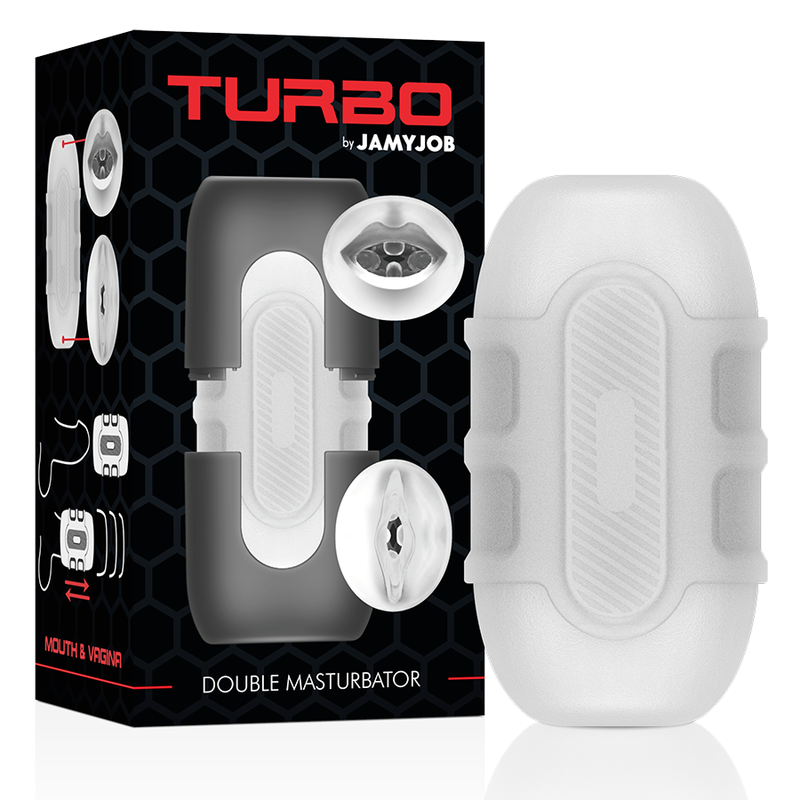 JAMYJOB - TURBO DOBBELT MASURBATØR