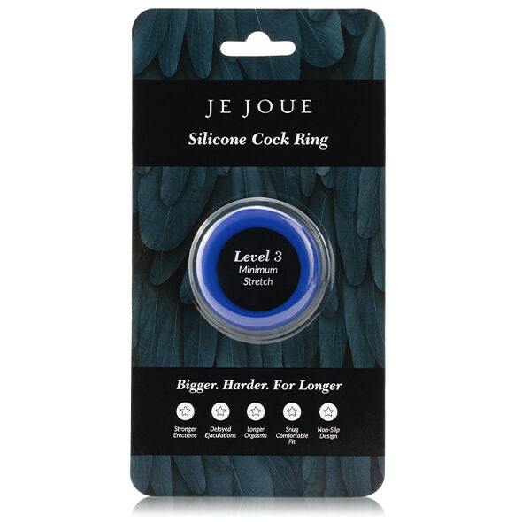 JE JOUE - BLÅ SILIKONERING - MINIMUM KVÆRING