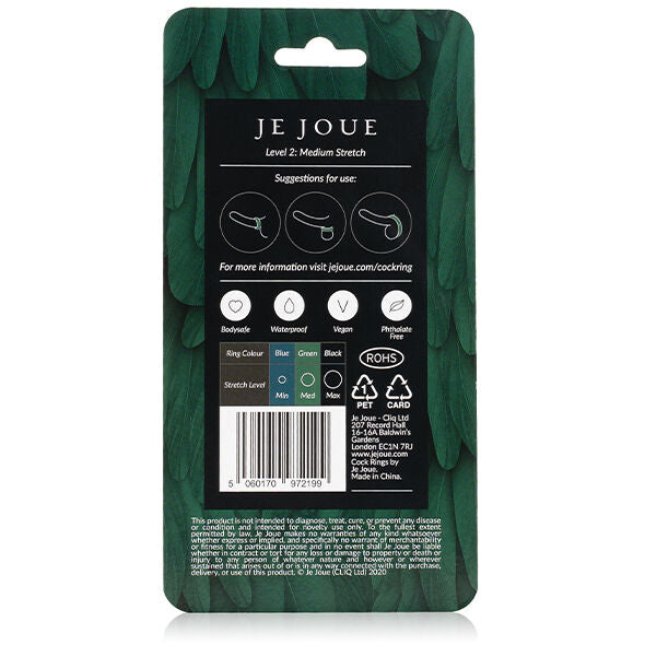 JE JOUE - GRØN SILIKONERING - MELLEM CHOKE