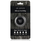 JE JOUE - MAKSIMAL STRETCH SILIKONE COCK RING - SORT