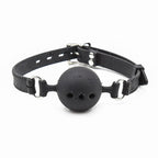 OHMAMA FETISH - ÅNDBAR SILIKONE KUGLE GAG STØRRELSE L