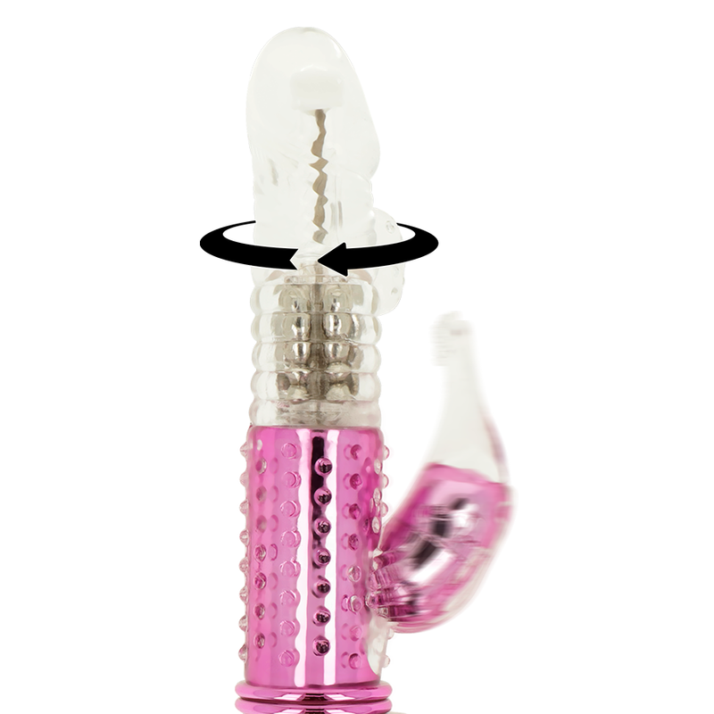 OHMAMA - VIBRATOR MED ROTATIONSFUNKTION OG KLITORISSTIMULATOR