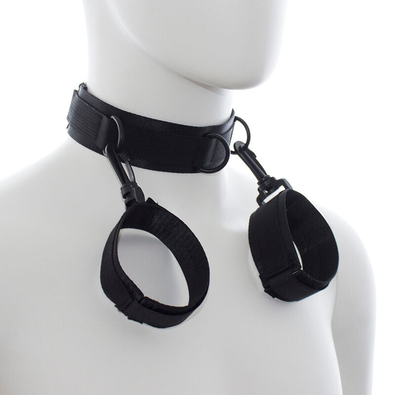 OHMAMA FETISH - NYLON HÅNDJERN OG HALSBÅND