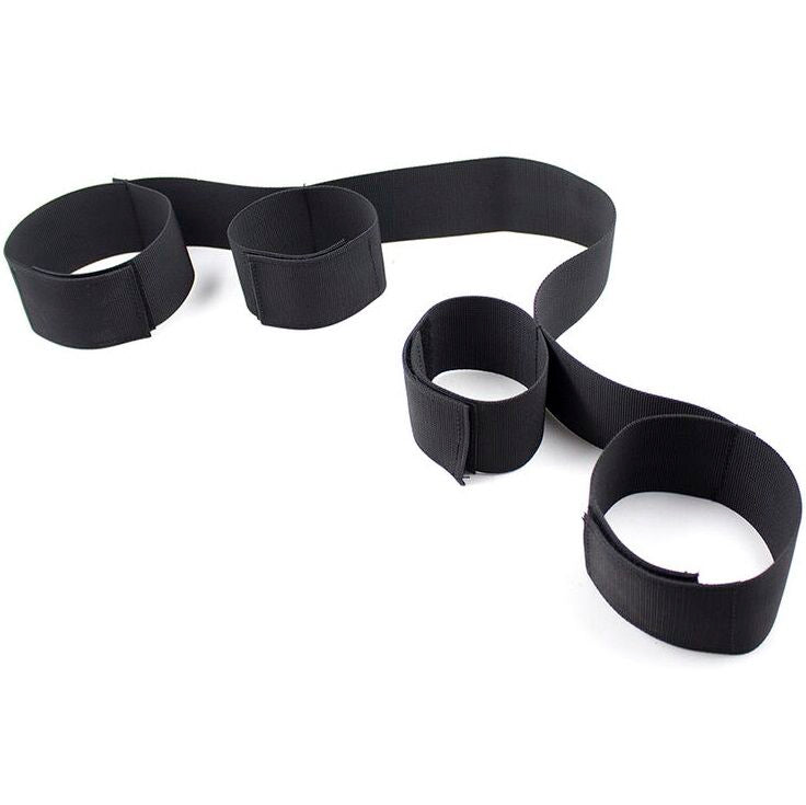OHMAMA FETISH - SPREDER SOFT BAR FULD NYLON HÅNDLEDSBÆLGER