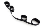 OHMAMA FETISH - SPREDER SOFT BAR FULD NYLON HÅNDLEDSBÆLGER