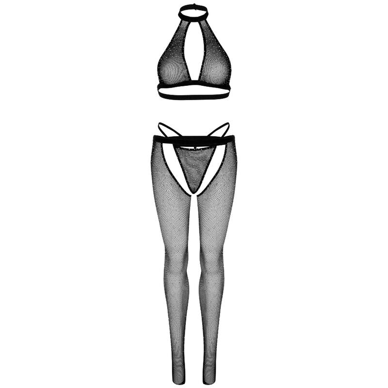 LEG AVENUE - NETTOP, G-STRING OG STRØMPEBØJER