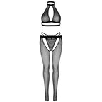 LEG AVENUE - NETTOP, G-STRING OG STRØMPEBØJER