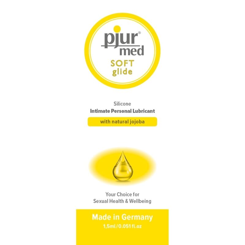 PJUR - MED SOFT GLIDE SILIKONE SMØREMIDDEL 1,5 ML