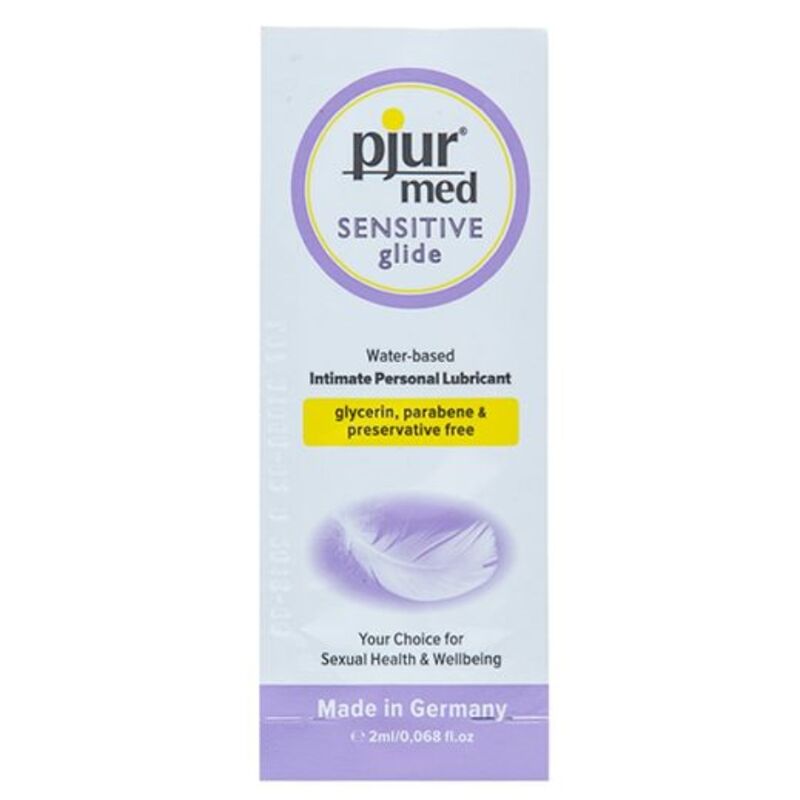 PJUR - MED SENSITIVE GLIDE VANDBASERET GLIDEMIDDEL 2 ML