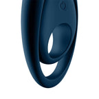 SATISFYER - GLORIOUS DUO RINGVIBRATOR BLÅ