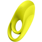 SATISFYER - SPEKTAKULÆR DUO RINGVIBRATOR GUL