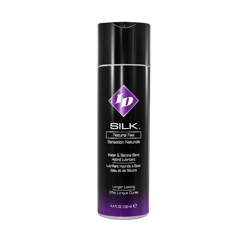 ID SILK - NATURLIG FØLELSE SILIKONE/VAND 130 ML