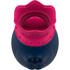INTENSE - CLITORIS STIMULATOR 10 SUCTION AND LICKING MODES - BLUE