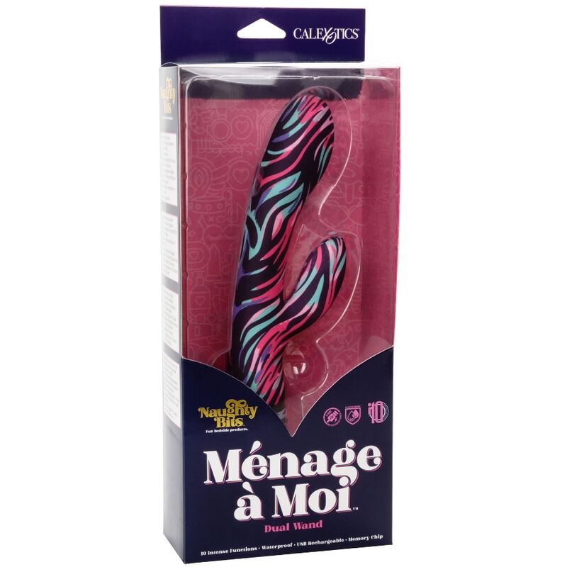 CALEXOTICS - MENAGE A MOI DUBBEL STAVVIBRATOR
