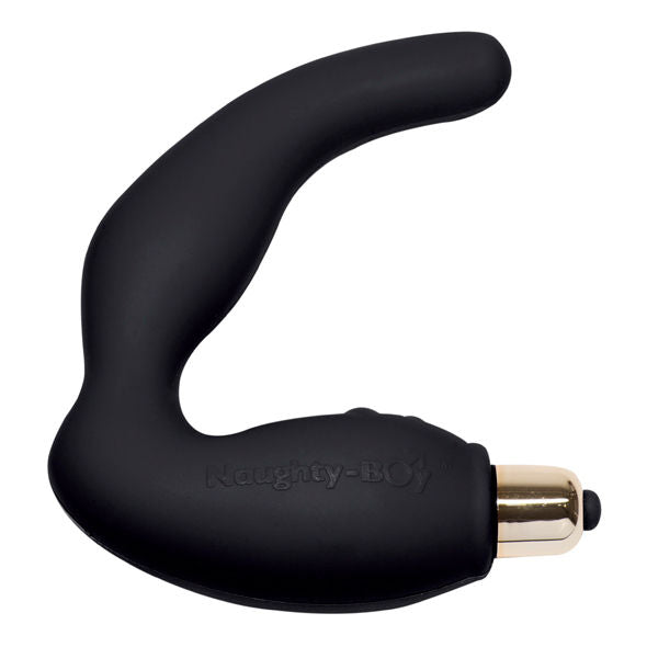 ROCKS-OFF - NAUGHTY-BOY G-PUNKT MASSAGEAPPARAT TIL MAN 7 V SORT 