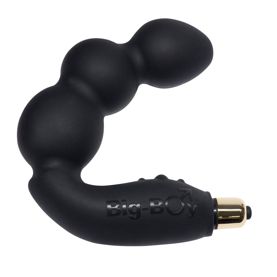 ROCKS-OFF - BIG-BOY 7V G-PUNKT STIMULATOR TIL MANDEL, SORT 