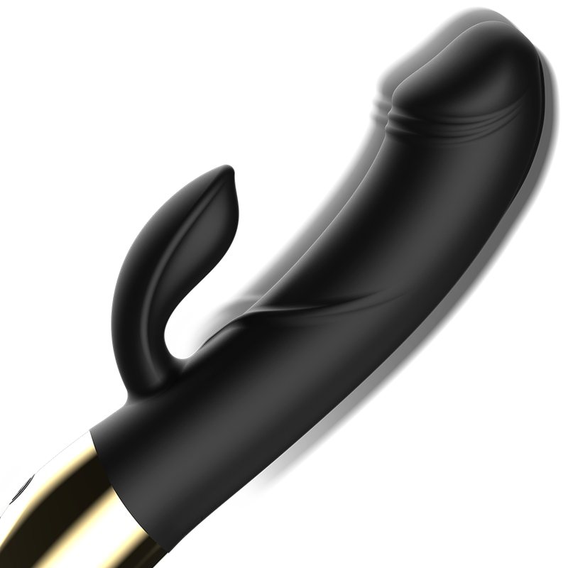 IBIZA - KRAFTFULD ANATOMISK VIBRATOR MED KANIN