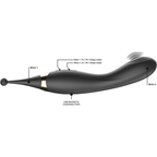 IBIZA - UDSKIFTBAR KLITORISTIMULATOR OG PULSATIONS-G-SPOTVIBRATOR
