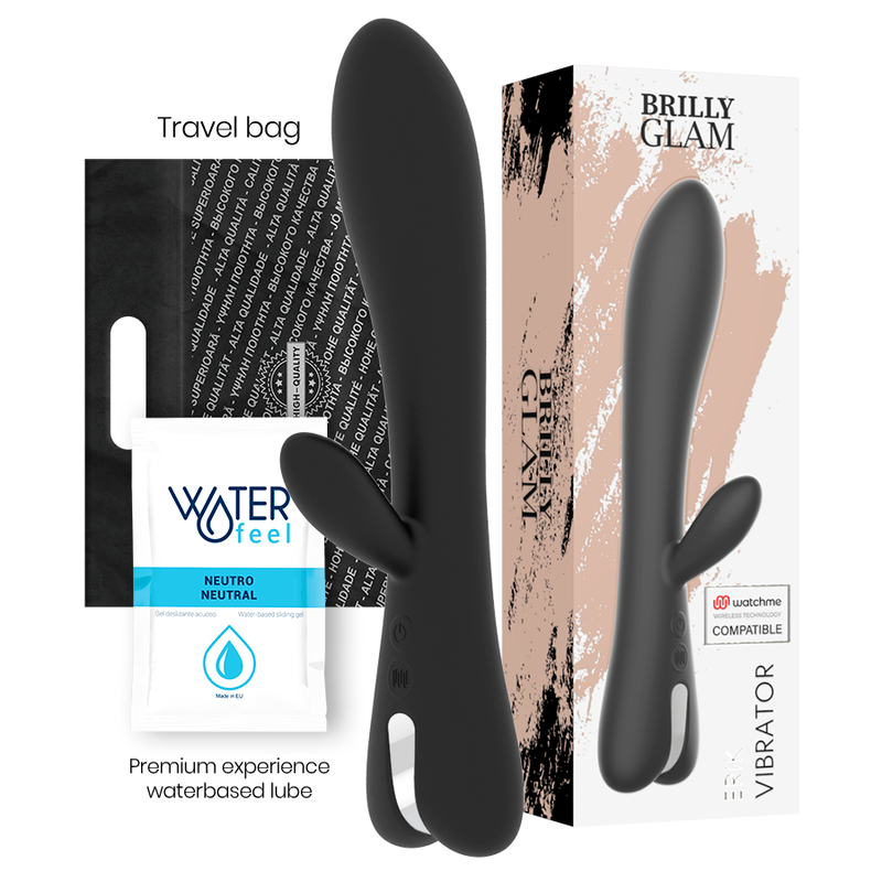 BRILLY GLAM - ERIK VIBRATOR WATCHME TRÅDLØS TEKNOLOGI KOMPATIBEL
