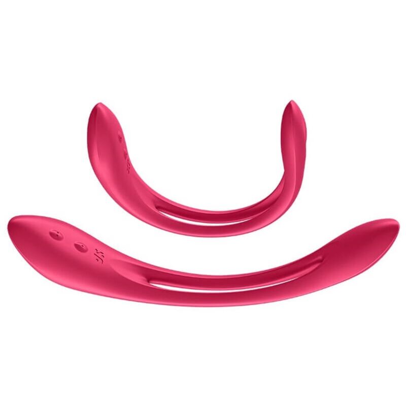 SATISFYER - ELASTIC JOY MULTIVIBRATOR RØD