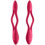 SATISFYER - ELASTIC JOY MULTIVIBRATOR RØD