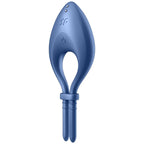 SATISFYER - BULLSEYE RINGVIBRATOR APP BLÅ