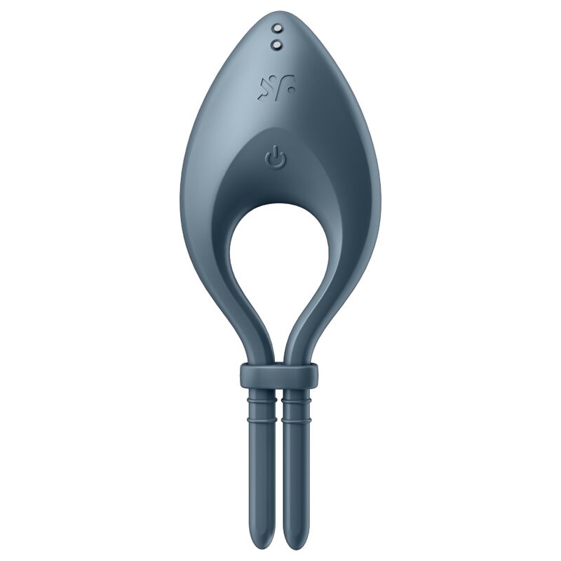 SATISFYER - BULLSEYE RINGVIBRATOR APP GRÅ