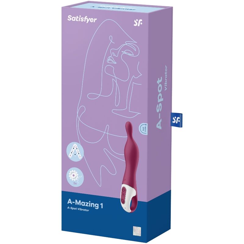 SATISFYER - FANTASTISK 1 ASPOT VIBRATOR BÆR