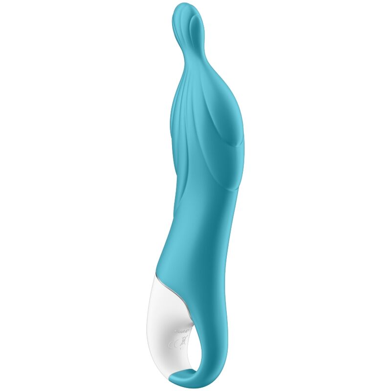 SATISFYER - FANTASTISK 2-PUNKT VIBRATOR TURKIS