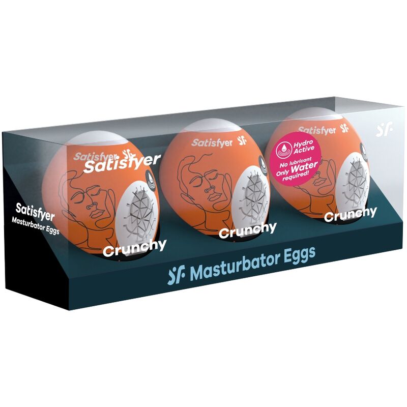 SATISFYER - 3 MASTURBATORÆG FRÆKKE, VILDE & KNASENDE