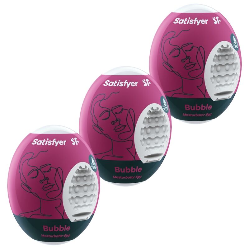 SATISFYER - 3 MASURBADØG BOBLER
