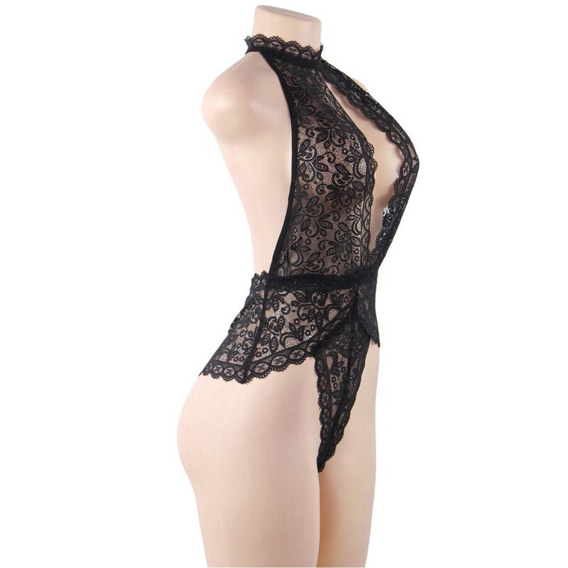 SUBBLIME - TEDDY LACE ÅBEN SKOPLØFTE L/XL