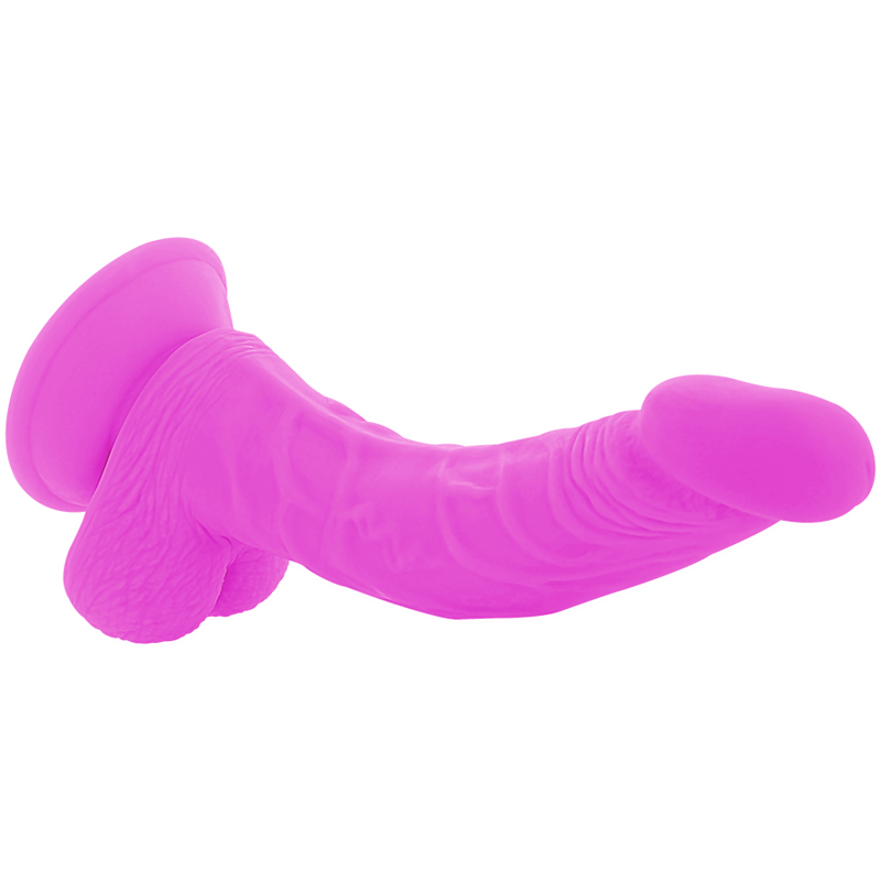 DIVERSIA - FLEKSIBEL VIBRERENDE DILDO LILLA 21,5 CM -O- 4,5 CM