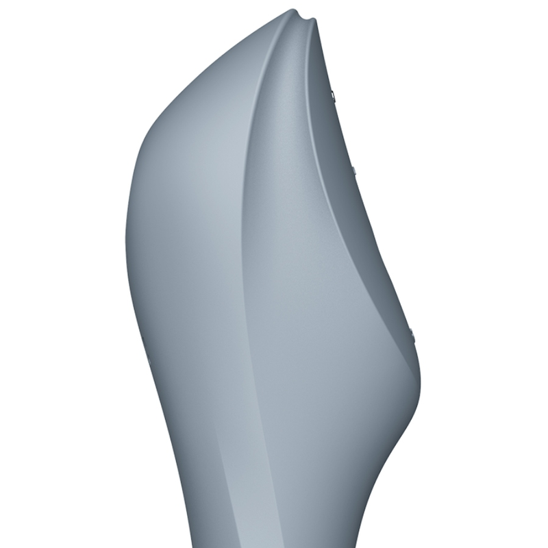 SATISFYER - CURVY TRINITY 3 AIR PULSE VIBRATOR GRÅ