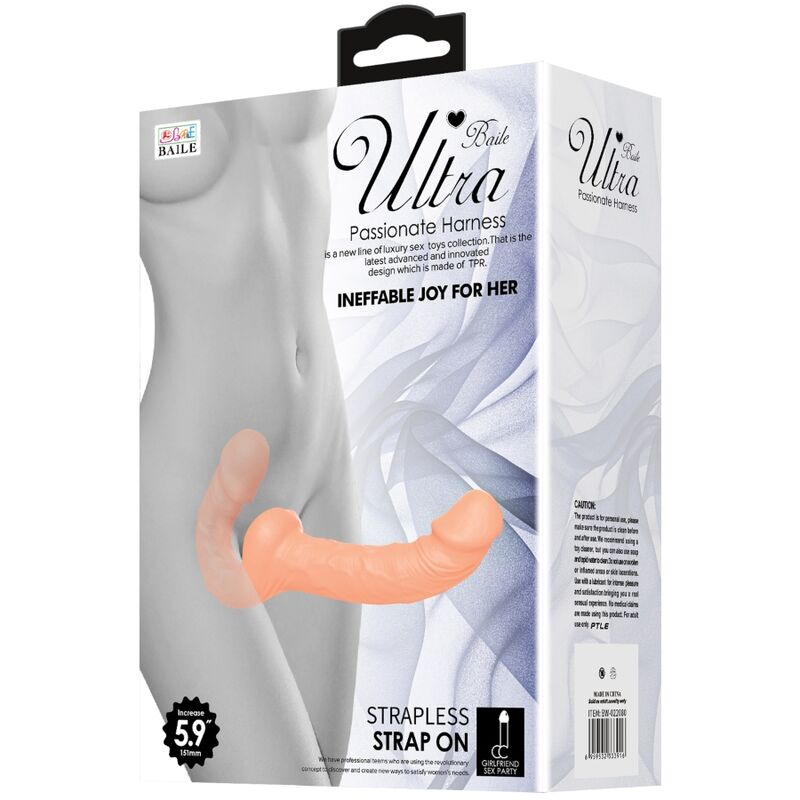 BAILE - ULTRA PASSIONERET DILDO MED SELE UDEN STØTTE