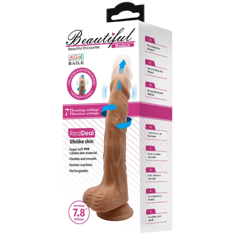BAILE - SMUK MØDE MED BODACH VIBRATION OG ROTATION 20 CM
