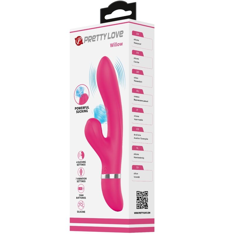 PRETTY LOVE - WILLOW KANIN VIBRATOR OG SUGNING