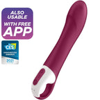 SATISFYER - STOR VARME GSPOT VIBRATOR