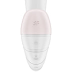 SATISFYER - SUPERNOVA AIR PULSE STIMULATOR & VIBRATION WHITE