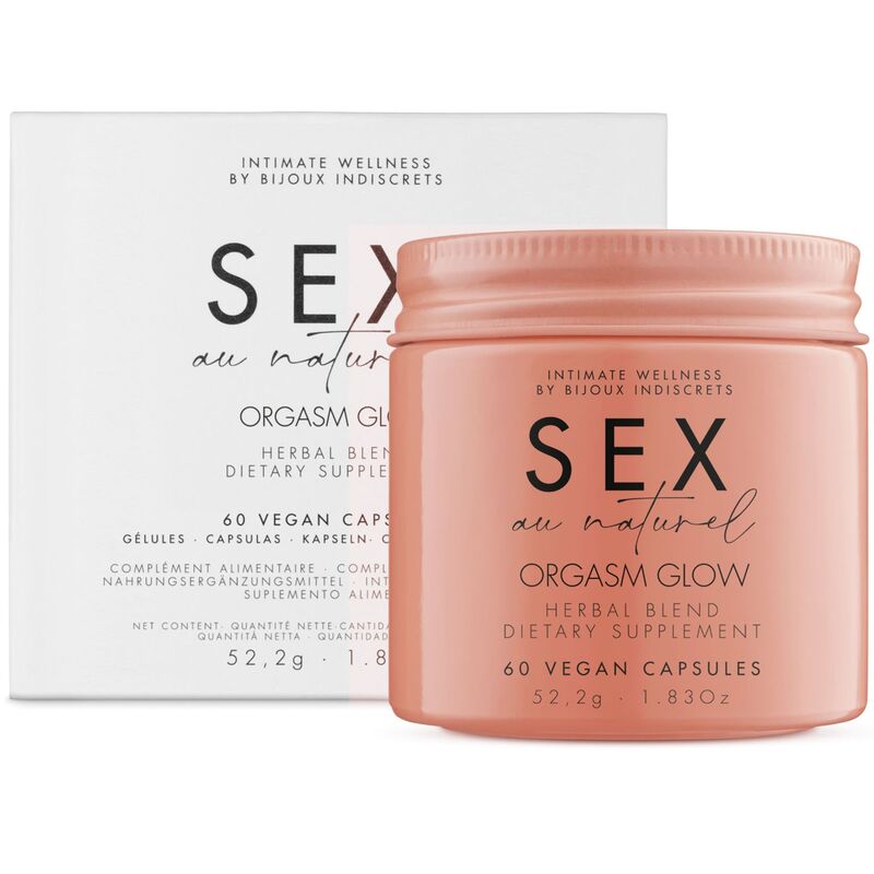 BIJOUX - ORGASM GLOW KOSTTILSKUD 60 KAPSLER