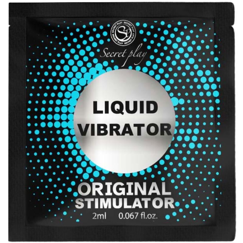 SECRETPLAY - VÆSKEVIBRATOR UNISEX STIMULATOR 2 ML