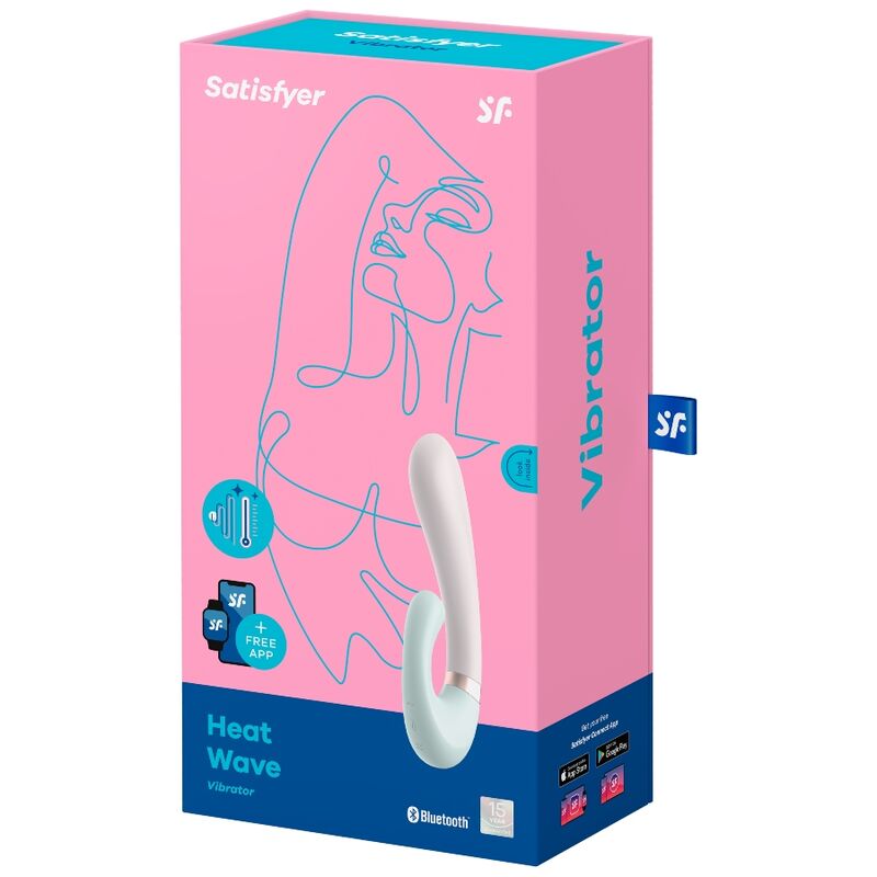 SATISFYER - HEAT BOWL VIBRATOR APP HVID