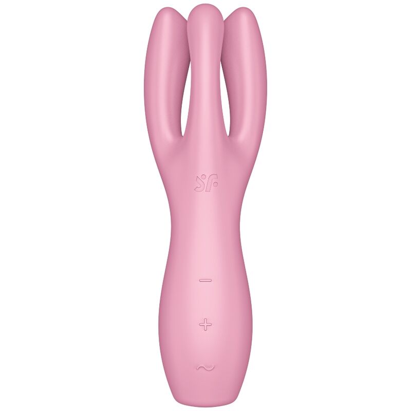 SATISFYER - TREKANT 3 VIBRATOR PINK