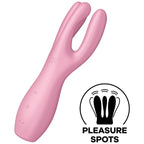 SATISFYER - TREKANT 3 VIBRATOR PINK