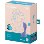 SATISFYER - SWEET SEAL VIBRERINGSPLUG APP VIOLET