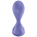 SATISFYER - SWEET SEAL VIBRERINGSPLUG APP VIOLET
