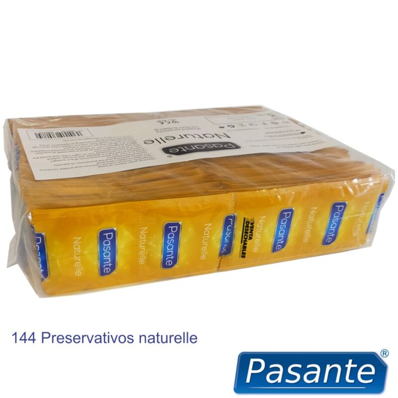 PASANTE - KONDOMER NATURELLE BAG 144 ENHEDER