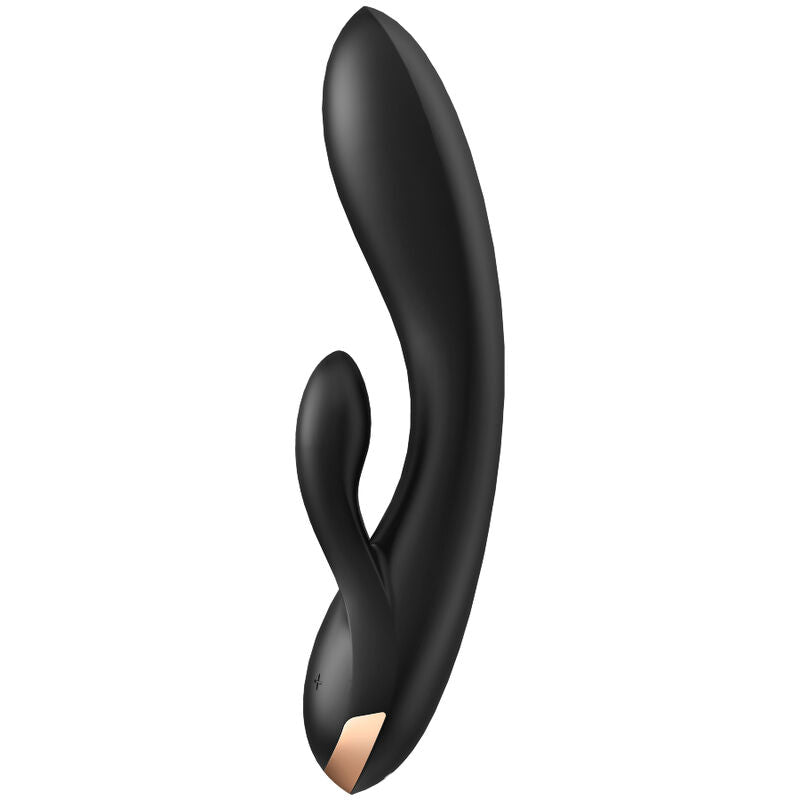SATISFYER - DOBBELT FLEX VIBRATOR APP SORT