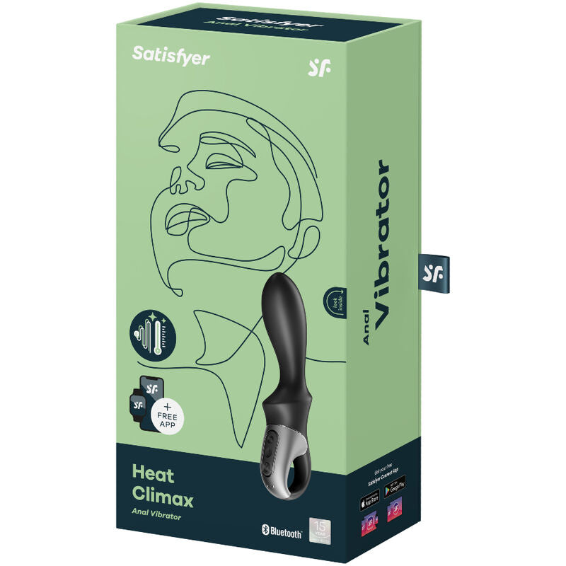 SATISFYER - HEAT CLIMAX ANALVIBRATOR APP SORT