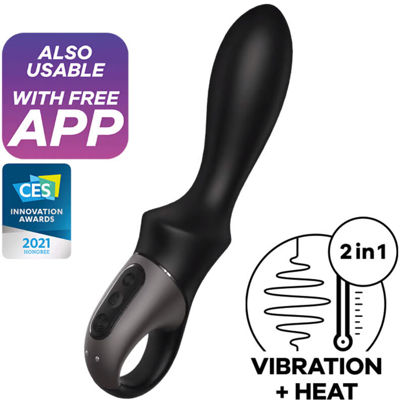 SATISFYER - HEAT CLIMAX ANALVIBRATOR APP SORT